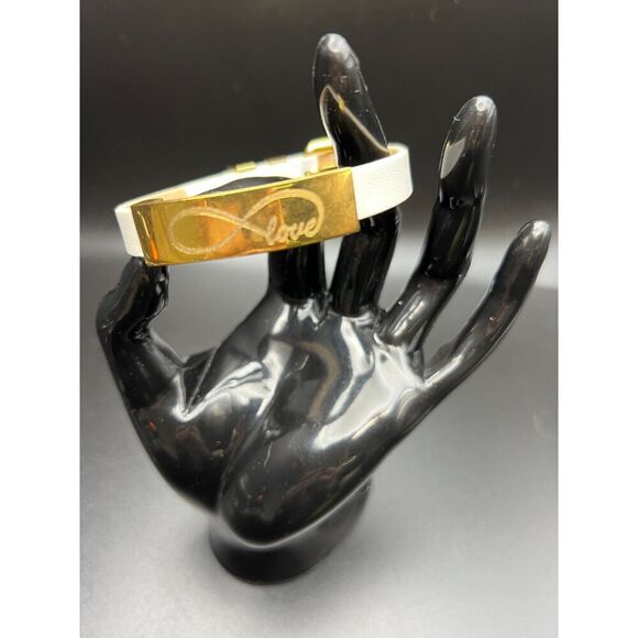 Rustic Cuff Infinity Bracelet - Picture 5 of 8